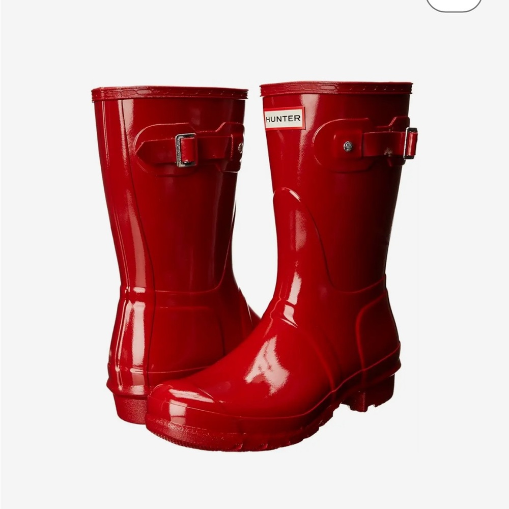 Hunter Red Rain Boots